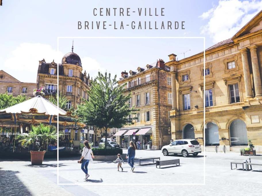 #Le Maillard #Grand F2 #Hyper Centre Brive-la-Gaillarde Exterior foto